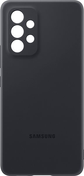 Kryt na mobil Samsung Galaxy A53 5G Silikónový zadný kryt čierny ...