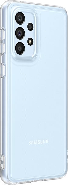 Handyhülle Samsung Galaxy A33 5G Semi-transparentes Back Cover - transparent ...