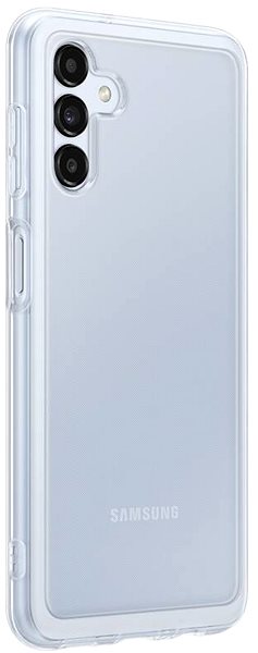 Handyhülle Samsung Galaxy A13 5G Semi-transparente Rückwand transparent ...