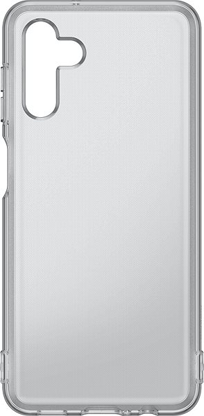 Handyhülle Samsung Galaxy A04s Semi-transparentes Back Cover - schwarz ...