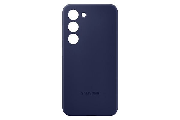 Telefon tok Samsung Galaxy S23 Szilikon hátlap Navy ...