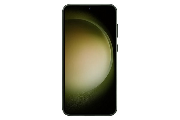 Telefon tok Samsung Galaxy S23+ Bőr hátlap Green ...