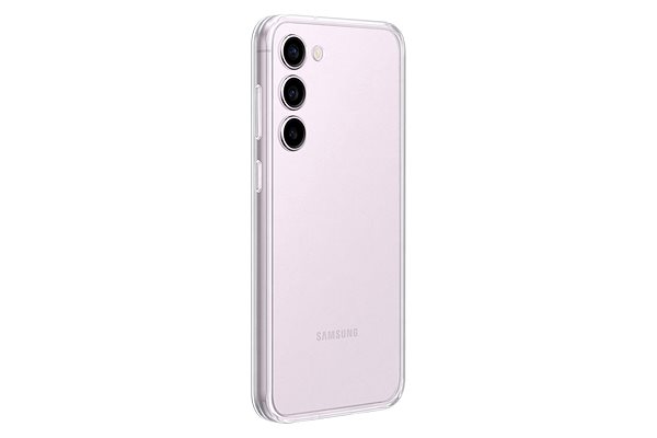 Kryt na mobil Samsung Galaxy S23+ Ochranný kryt Frame biely ...