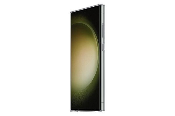 Handyhülle Samsung Galaxy S23 Ultra Transparentes Back Cover - Transparent ...