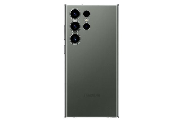 Handyhülle Samsung Galaxy S23 Ultra Transparentes Back Cover - Transparent ...