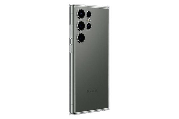 Kryt na mobil Samsung Galaxy S23 Ultra Ochranný kryt Frame biely ...