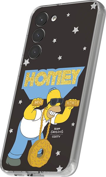 Telefon tok Samsung Galaxy S23+ Simpsons Frame fekete tok ...