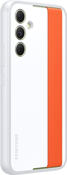 Handyhülle Samsung Back Cover mit Schlaufe für Galaxy A54 - weiß ...