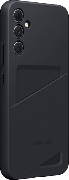 Handyhülle Samsung Backcover mit Kartenfach für Galaxy A34 - schwarz ...