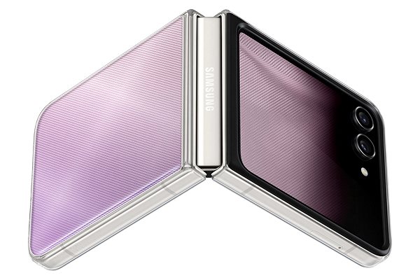 Handyhülle Samsung Galaxy Z Flip5 Design Abdeckung FlipSuit transparent ...