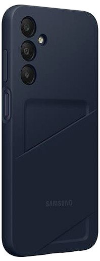 Handyhülle Samsung Galaxy A25 5G Backcover mit Kartenfach blau-schwarz ...