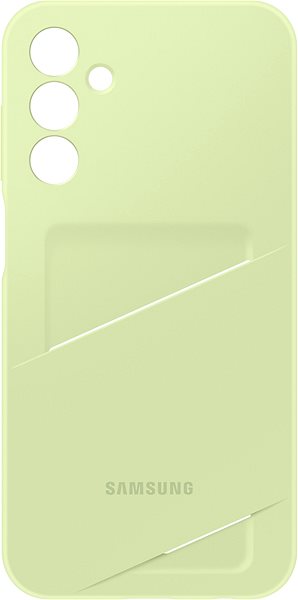 Kryt na mobil Samsung Galaxy A15 Zadný kryt s kapsou na kartu Limetkový ...