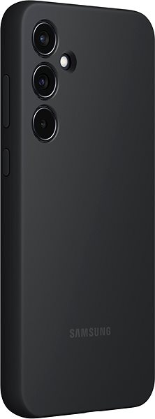 Kryt na mobil Samsung Galaxy A55 Silikónový zadný kryt Black ...