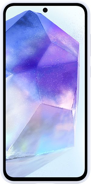 Kryt na mobil Samsung Galaxy A55 Silikónový zadný kryt Light Blue ...