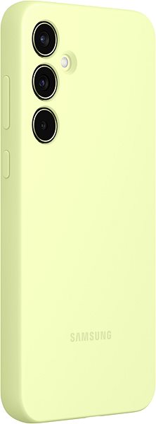 Kryt na mobil Samsung Galaxy A55 Silikónový zadný kryt Lime ...