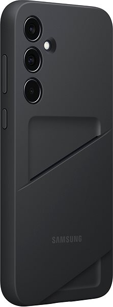Handyhülle Samsung Galaxy A35 Back-Cover mit Kartenfach Schwarz ...