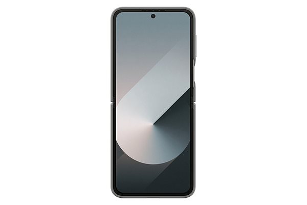 Handyhülle Samsung Galaxy Z Flip6 Silikon-Backcover Gray ...