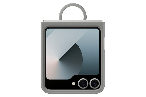 Handyhülle Samsung Galaxy Z Flip6 Silikon-Backcover Gray ...