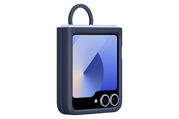 Handyhülle Samsung Galaxy Z Flip6 Silikon-Backcover, Navy ...