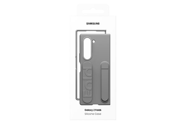 Handyhülle Samsung Galaxy Z Fold6 Silikon-Backcover Gray ...