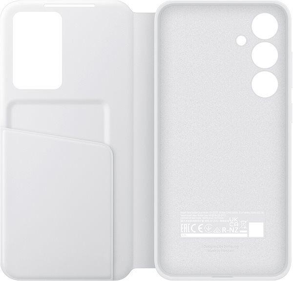 Mobiltelefon tok Samsung Galaxy S24 FE Smart View Wallet Case White tok ...