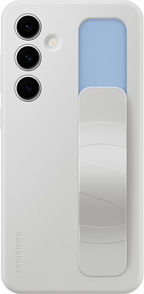 Handyhülle Samsung Galaxy S24 FE Standing Grip Case Gray ...