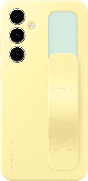 Handyhülle Samsung Galaxy S24 FE Standing Grip Case Yellow ...