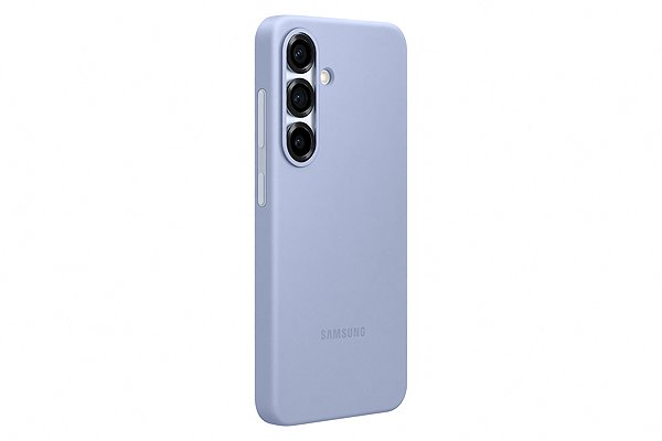 Telefon tok Samsung Galaxy S25 világoskék szilikon tok ...