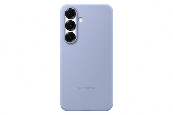 Telefon tok Samsung Galaxy S25 világoskék szilikon tok ...
