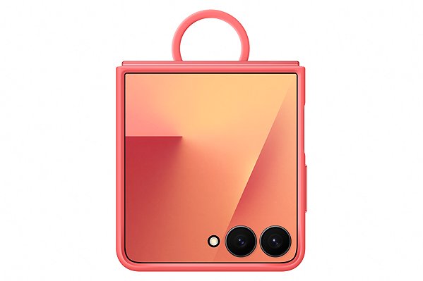 Handyhülle Samsung Galaxy Z Flip7 Silikonhülle mit Fingerhalter Red ...