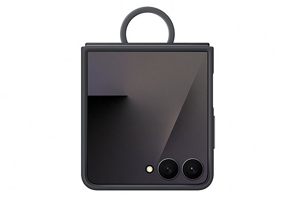Handyhülle Samsung Galaxy Z Flip7 Silikonhülle mit Fingerhalter Black ...