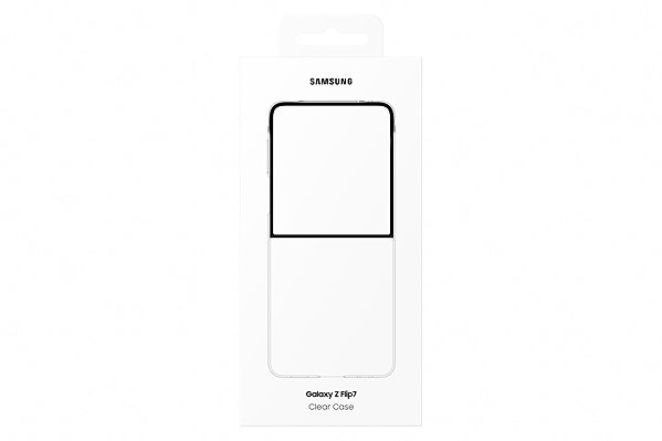 Handyhülle Samsung Galaxy Z Flip7 Transparente Rückseitenhülle Transparent ...