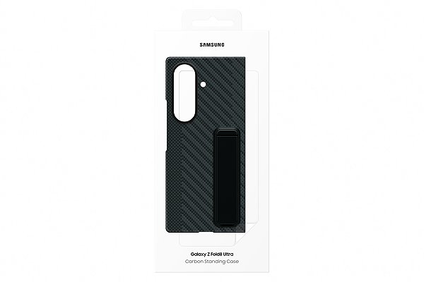 Handyhülle Samsung Galaxy Z Fold8 Ultra Carbon-Hülle mit Ständer Black ...