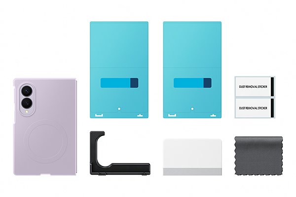 Handyhülle Samsung Galaxy Z Fold8 Silikonhülle mit Magnet Lavender Packungsinhalt