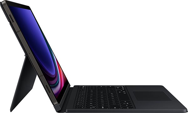Tablet tok billentyűzettel Samsung Galaxy Tab S9+/Tab S9 FE+, fekete ...
