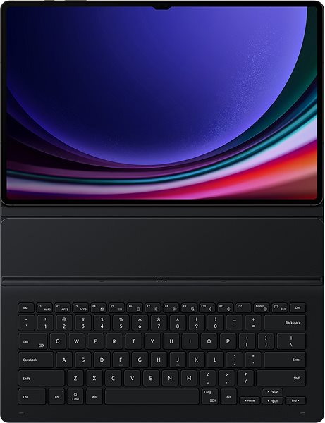 Puzdro na tablet s klávesnicou Samsung Galaxy Tab S9 Ultra Ochranný kryt s klávesnicou čierny ...