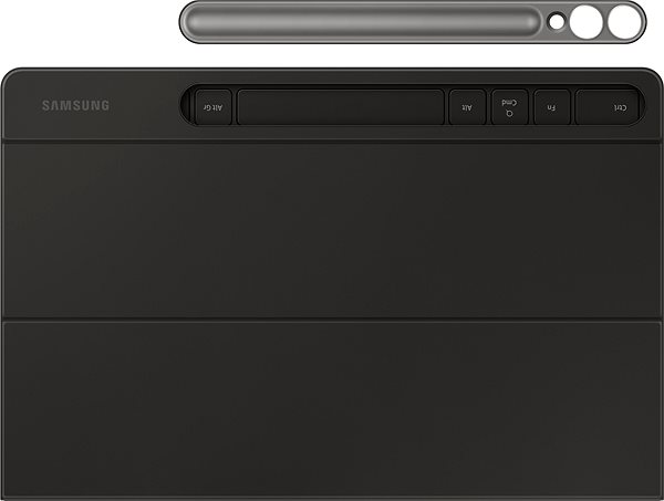 Hülle für Tablet mit Tastatur Samsung Galaxy Tab S10+/S9+ Buchdeckel Tastatur Slim Schwarz ...