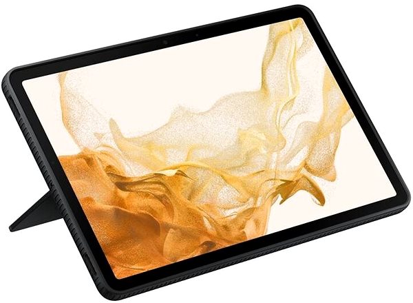 Tablet tok Samsung Galaxy Tab S8 fekete állítható tok - Lifestyle