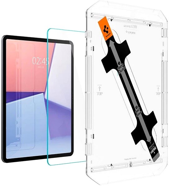 Glass Screen Protector Spigen Glass tR EZ Fit 1 Pack iPad Air 13