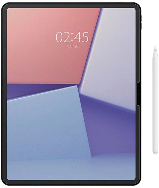 Glass Screen Protector Spigen Paper Touch EZ Fit 1 Pack iPad Air 13