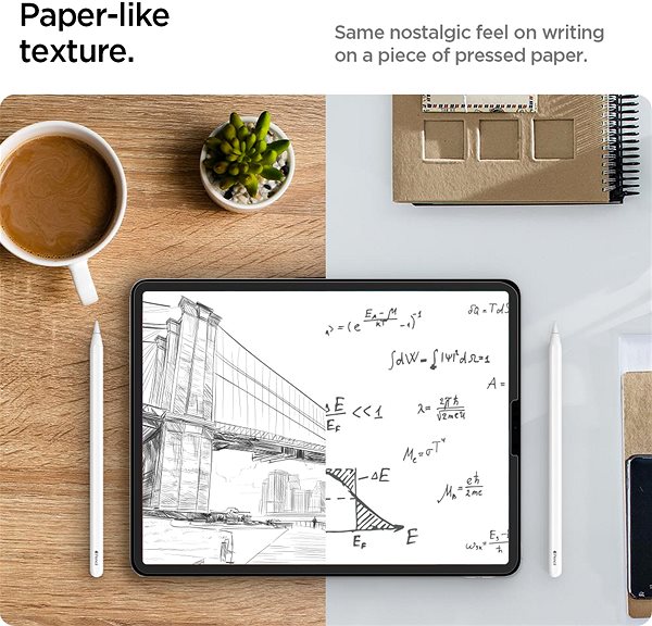 Ochranná fólia Spigen Paper Touch 2 Pack iPad Air 10.9