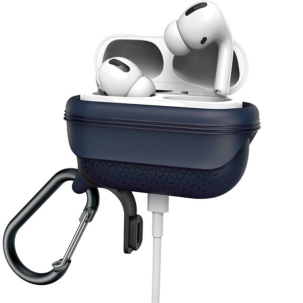 Kopfhörer-Hülle Catalyst Waterproof Premium Blue für Apple AirPods Pro/Pro 2 Mermale/Technologie
