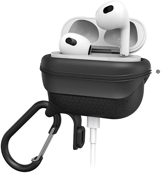 Fülhallgató tok Catalyst Vibe case Black Apple AirPods 3 2021 Jellemzők/technológia