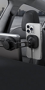 Phone holder Spigen Tesla OneTap Pro 3 Wireless Car Charger Screen Mount ...