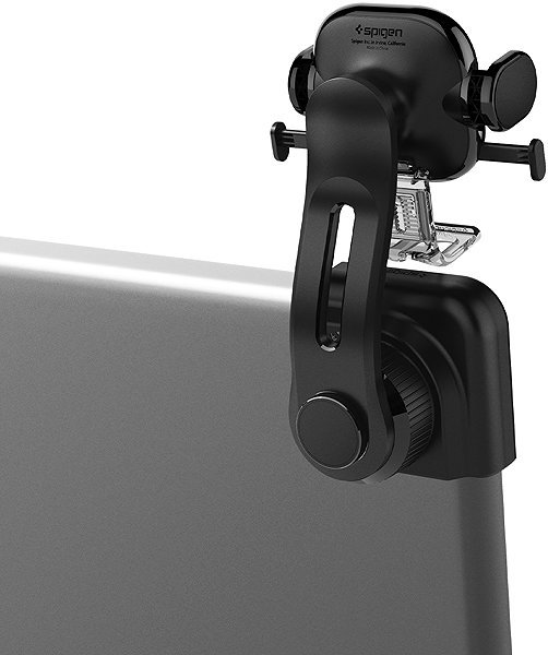 Phone holder Spigen Tesla TapLock Universal Car Mount Holder Black Screen ...