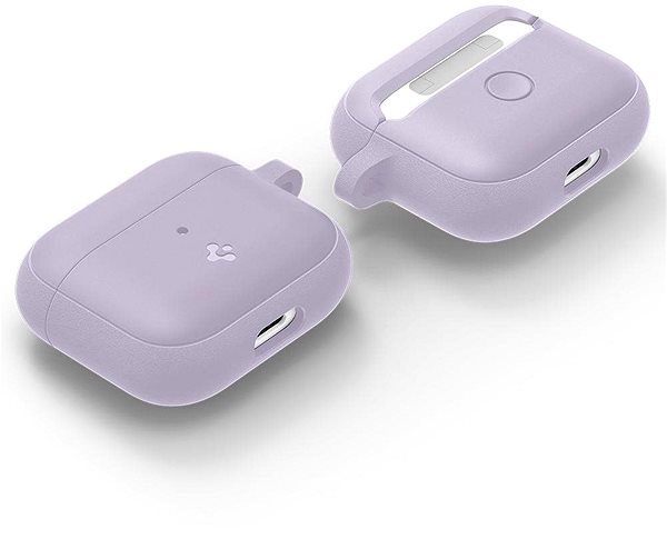Kopfhörer-Hülle Spigen Silicone Fit Lavender Apple Case für Apple AirPods 3 2021 Mermale/Technologie