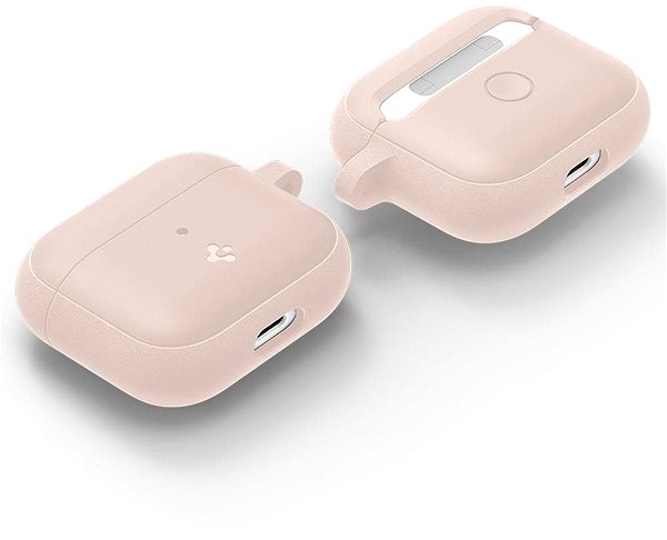Fülhallgató tok Spigen Silicone Fit Pink Sand Apple AirPods 3 2021 Jellemzők/technológia