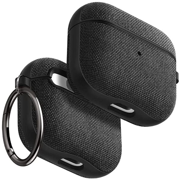 Headphone Case Spigen Urban Fit Black Apple AirPods 3 2021 Lateral view