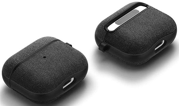 Kopfhörer-Hülle Spigen Urban Fit Black für Apple AirPods 3 2021 Mermale/Technologie