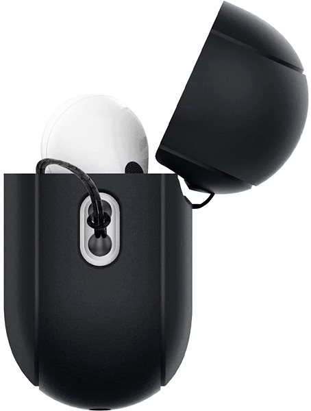 Headphone Case Spigen Case Silicone Fit Black Strap Phantom Green AirPods Pro (2nd Gen) ...